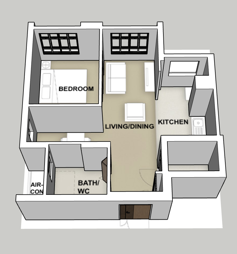 Parc Meadow @ Tengah 2-room type 2