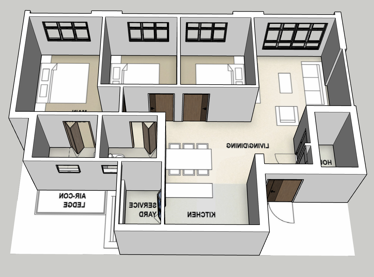 MacPherson Weave 4-room