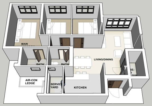 West Hill @ Bukit Batok 4-room type 1