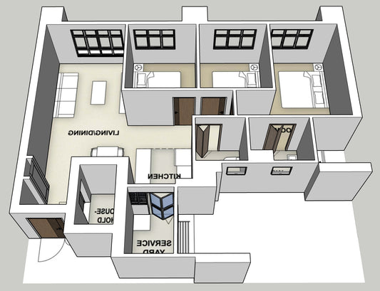 River Peaks I & II 4-room type 1