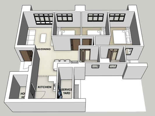 River Peaks I & II 4-room type 2