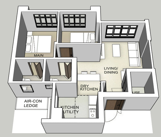 Verandah @ Kallang 3-room