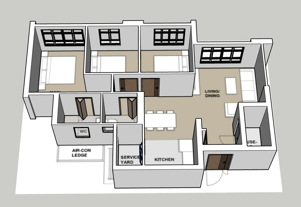 Jurong Arcadia 4-room