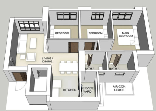 Towner Breeze 4-room
