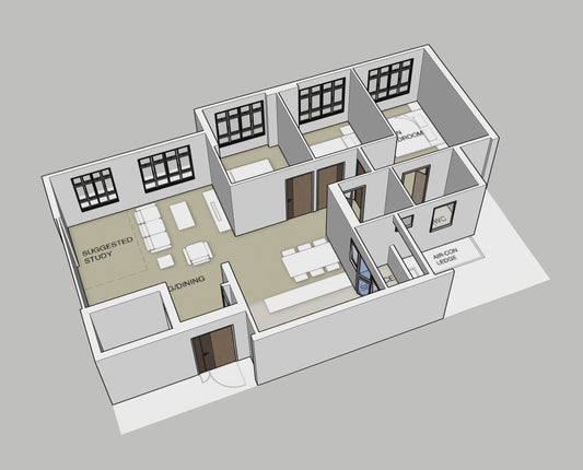 Brickland Weave 5-room