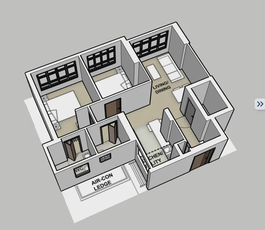 Garden Waterfront I & II @ Tengah 3-room