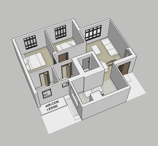 Plantation Verge 3-room