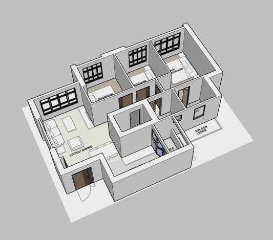 Ghim Moh Natura 4-room type 1