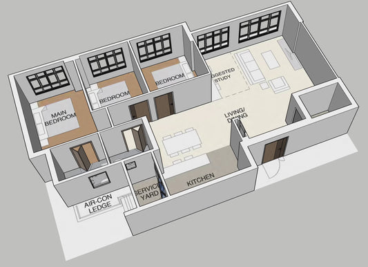 Plantation Village 5-room