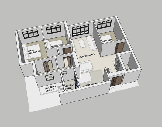 Lakeside View 4-room