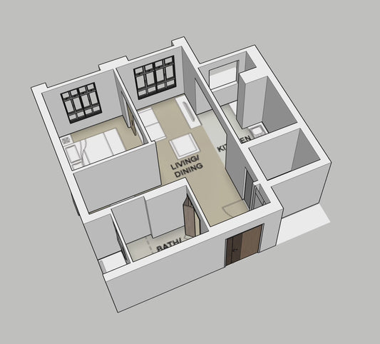 Parc Flora @ Tengah 2-room type 2