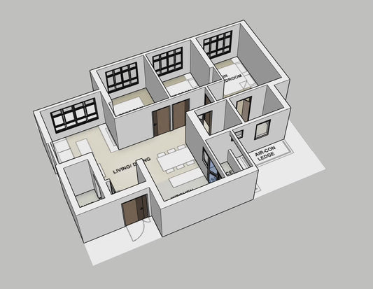 Towner Residences 4-room type 1