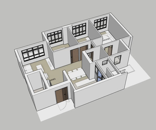 Brickland Weave 4-room