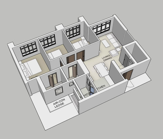 Verandah @ Kallang 4-room type 1