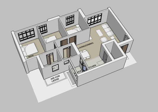 Petir Park Edge 4-room type 2