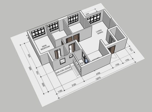 Pine Ville @ AMK 4-room type 1