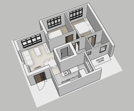 Kim Keat Heights 3-room type 2